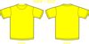 Plain T-shirts Yellow Clip Art at Clker.com - vector clip art online, royalty free & public domain