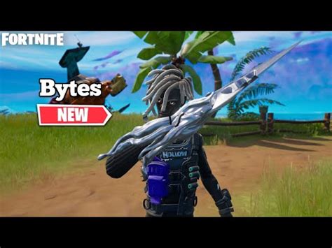 *NEW* BYTES SKIN GAMEPLAY - FORTNITE BATTLE PASS - INTO NOTHING SET ...