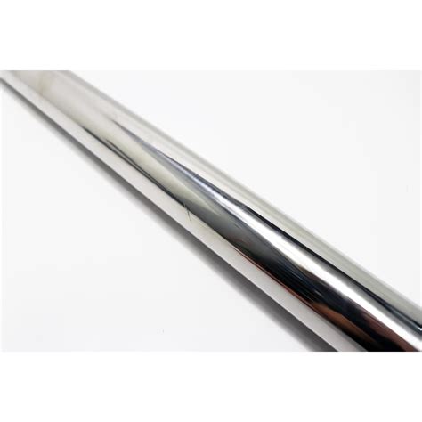 Polished Stainless Steel Exhaust Tubing, 6 Feet, 2.25 O.D.