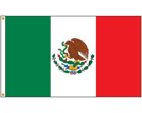 Exciting Printable Mexican Flag