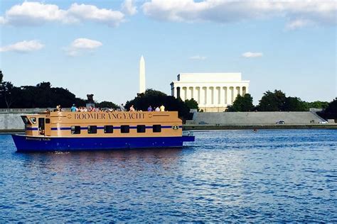 Nightlife Tour of the Potomac River on a Party Yacht 2024 - Washington DC