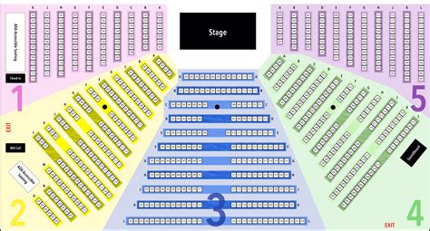 Seating Charts | The Ridgefield Playhouse