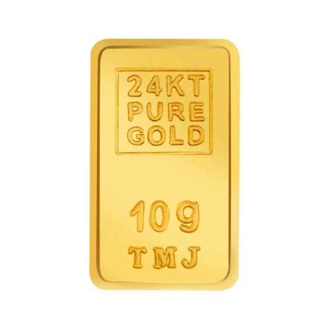 GOLD BAR/ GOLD BISCUITS BY MMTC (10gm) 24 CARAT – Welcome to Rani Alankar