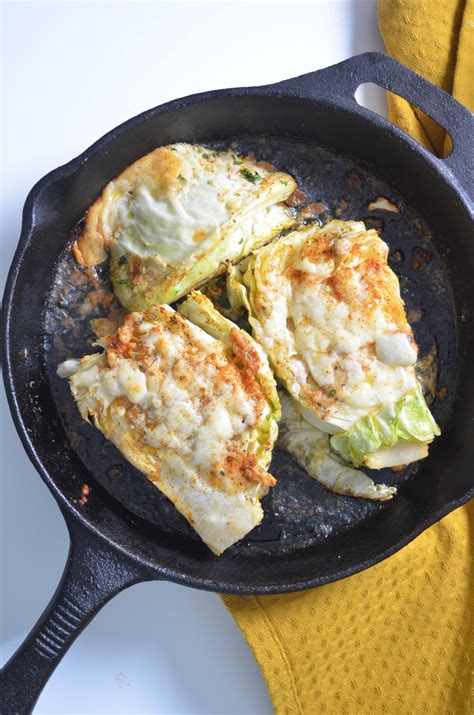 Meat Free Monday: Garlic Butter & Parmesan Roasted Cabbage Wedges