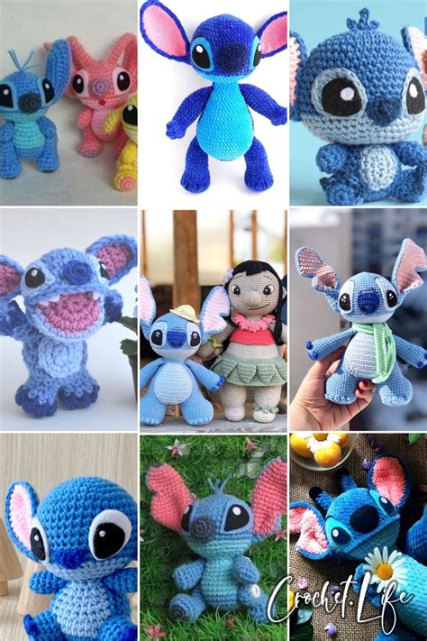 Stuffed Animals & Plushies Toys & Games Toys Stitch Amigurumi lilo and ...