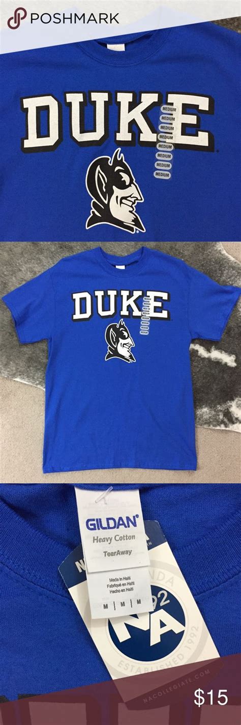 NWT Duke University Shirt | University shirt, Duke shirts, Shirts