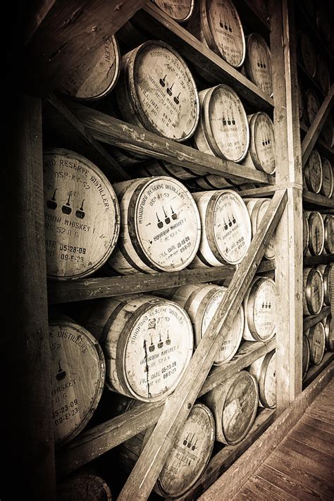 Bourbon Barrels in Kentucky Photograph by Karen Varnas - Pixels