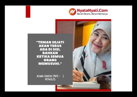 Quote – Asma Nadia: Teman Sejati - Nyalanyali.com