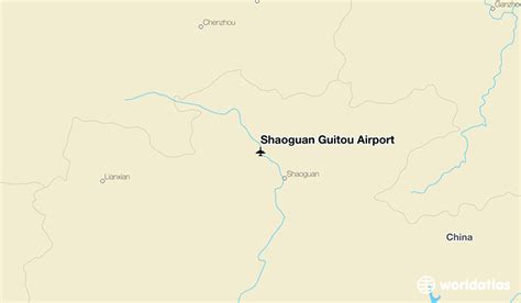 Shaoguan Guitou Airport (HSC) - WorldAtlas