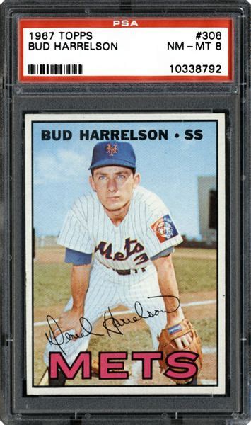 1967 Topps Bud Harrelson | PSA CardFacts®