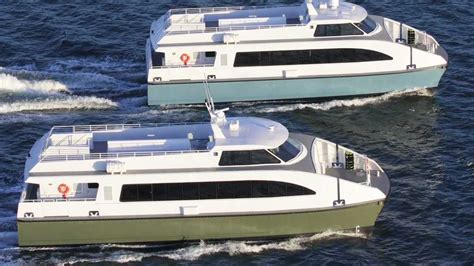 Catamaran Passenger Ferry by All American Marine - YouTube