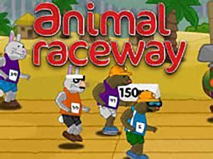 Animal Raceway Play Animal Raceway at HoodaMath