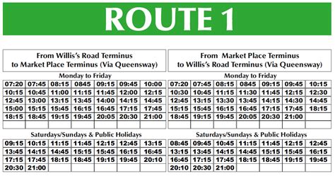 Routes & Timetables | Gibraltar Bus Company