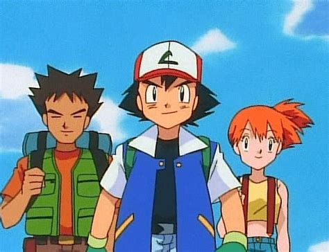 Brock, Ash, and Misty will always be the best Pokemon gang! | Pokemon ...