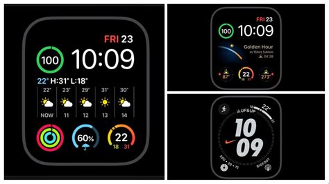 My 3 favourite Apple Watch Faces: everyday Infograph Modular/ workout ...