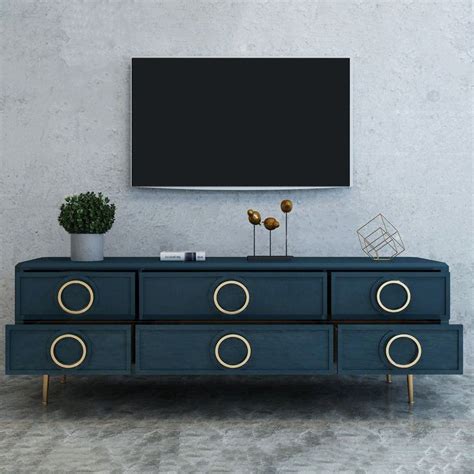 If you are looking for a TV stand with a unique color to showcase your ...