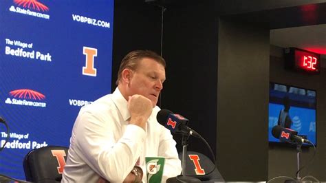 VIDEO: Illinois Coach Brad Underwood After 54-51 Win vs. Rutgers ...