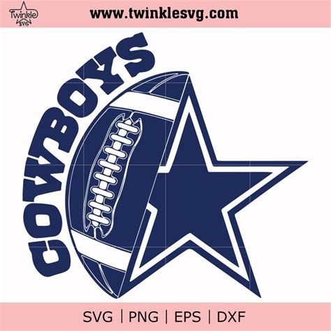 Cowboys ball, svg, png, dxf, eps file NFL000098 | Dallas cowboys wallpaper, Dallas cowboys logo ...