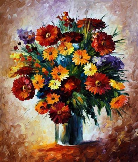 40 Beautiful Paintings Of Flowers - Bored Art