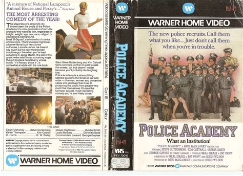 1984 Police Academy UK VHS | Memoria