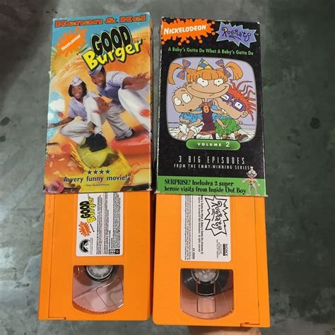 Nickelodeon VHS tapes : r/90sdesign