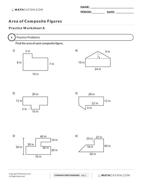 Area Of Composite Figures Worksheet – Pro Worksheet