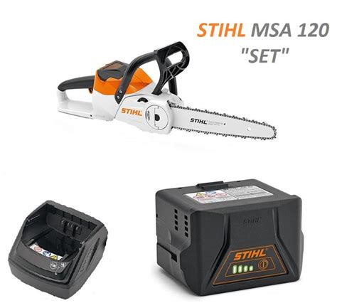 STIHL MSA 120 C - BQ Kettensäge AKKU Ak 20 & Ladegerät AL 101 SET 30cm 1/4"P | eBay