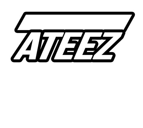 "Ateez Logo T-Shirt KPOP Shirt " by M3G4MERCH | Redbubble