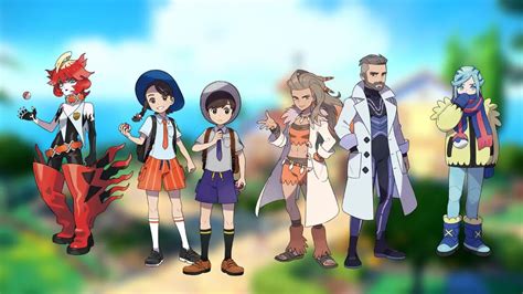 All New Characters In Pokemon Scarlet And Violet Prima Games ...