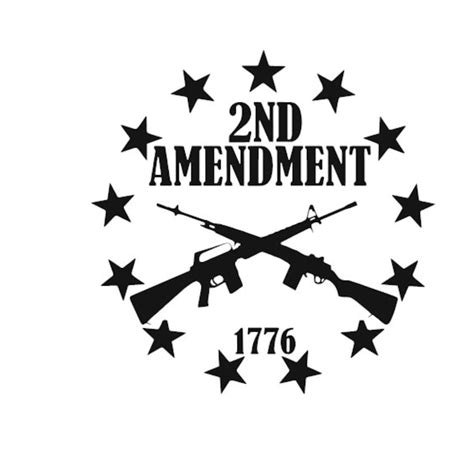 Decal For 2nd Amendment 1776 Stars Vinyl Sticker Decal For | Free Nude ...