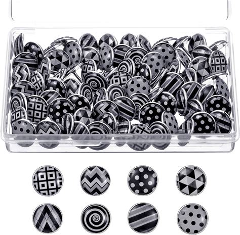 Amazon.com : TecUnite Creative Fashion Push Pins Decorative Thumbtacks ...