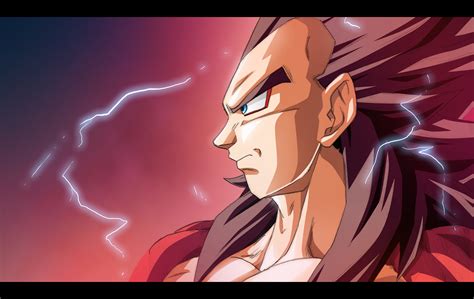 Vegeta Super Saiyan 4 - Stunning 4K Ultra HD Wallpaper by Tom Skender