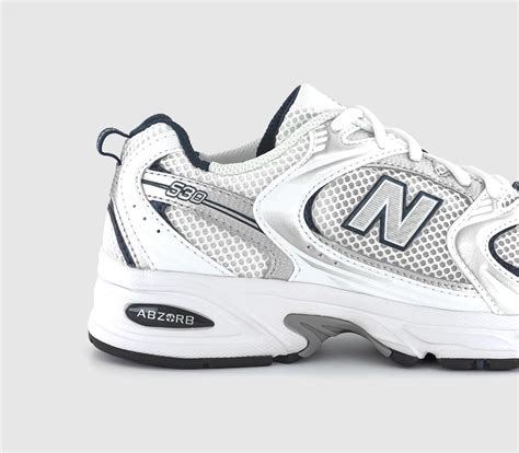 New Balance Mr530 Trainers White Blue - Unisex Sportschuhe