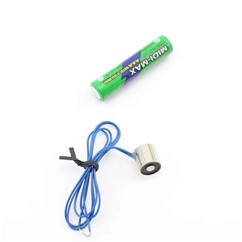 Round Powerful Mini Electromagnet MK-P10/10 - Magnets By HSMAG