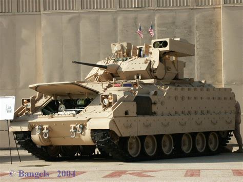 Military Bradley Fighting Vehicle