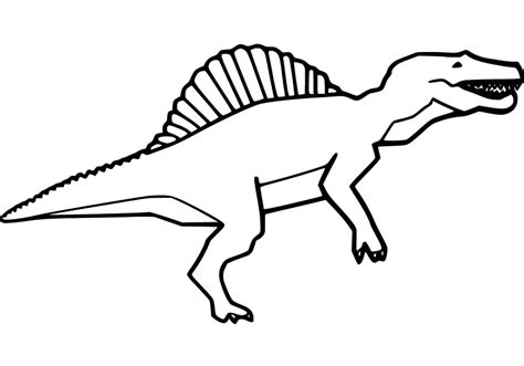 Spinosaurus Printable - Coloring Pages