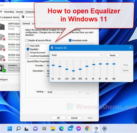 Windows 11 Sound Equalizer Settings (How to Open)