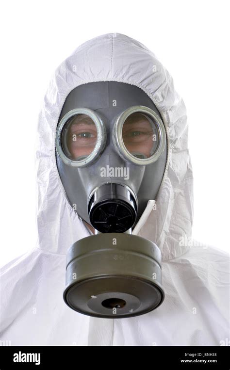 gas, mask, radioactive, protective, wear, carry, toxic, poisonous, man ...