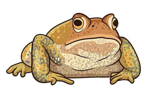 Cartoon True Toad Vector Graphic - FriendlyStock