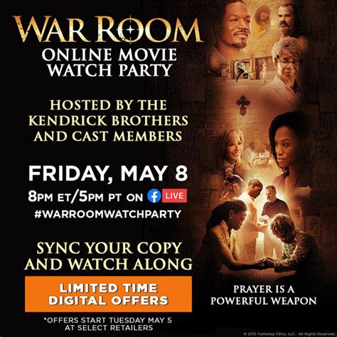 JFH News: WAR ROOM Producers and Cast Reunite for Livestream Event