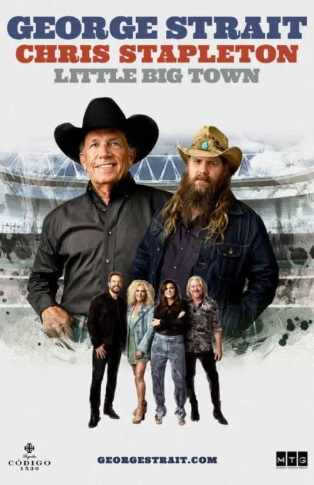 George Strait, Chris Stapleton & Little Big Town Tickets | 25th May ...