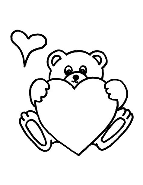 Cute Teddy Bear Coloring Pages | coloring page teddy bear teddy bear ...