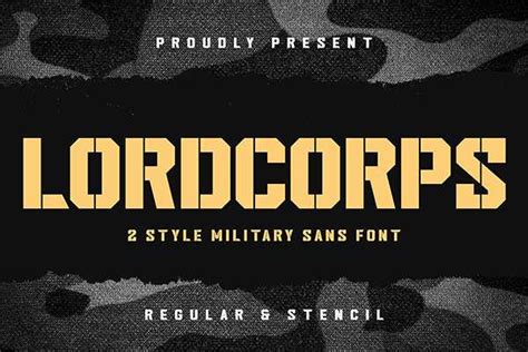 Military Font Generator - ActionFonts.com