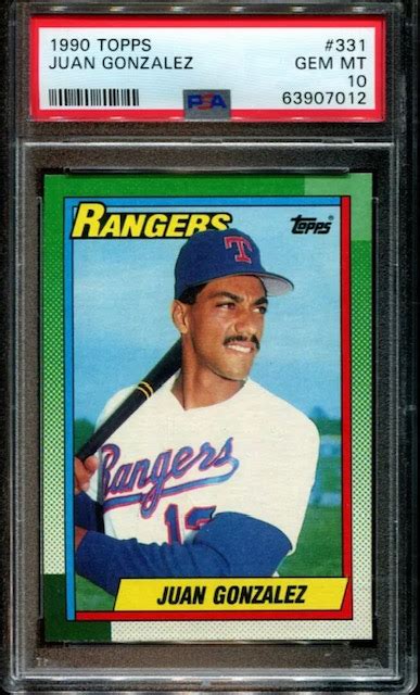 9 Best Juan Gonzalez Rookie Cards to Collect - Sports Card Sharks