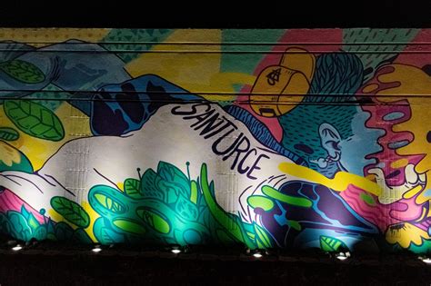 Santurce Street Art Brightens the Night Around San Juan | Street art ...