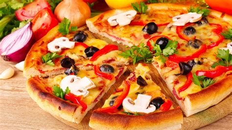 Wallpaper Delicious pizza, fast food 2560x1600 Picture, Image