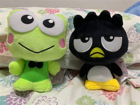 Sanrio bad badtz maru keroppi plush, Hobbies & Toys, Toys & Games on Carousell