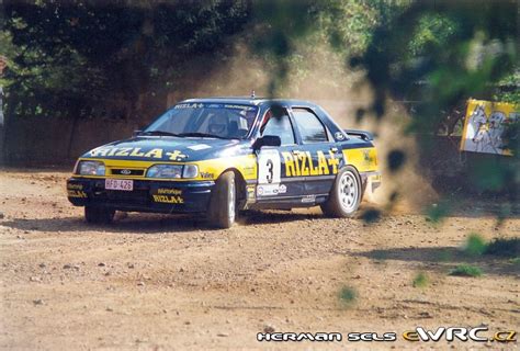 Soulet Marc − Willem Philippe − Ford Sierra RS Cosworth 4-door − Rally van Looi 1990 | Ford ...