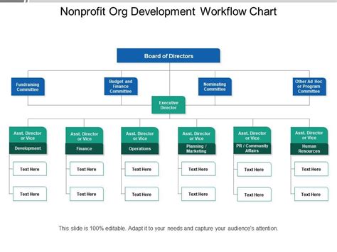 Non Profit Organizational Chart Template