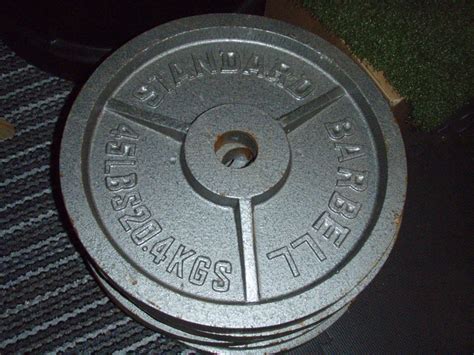 SCORED! 540lbs Olympic Weight Plates for $50 | John PhungSCORED! 540lbs ...